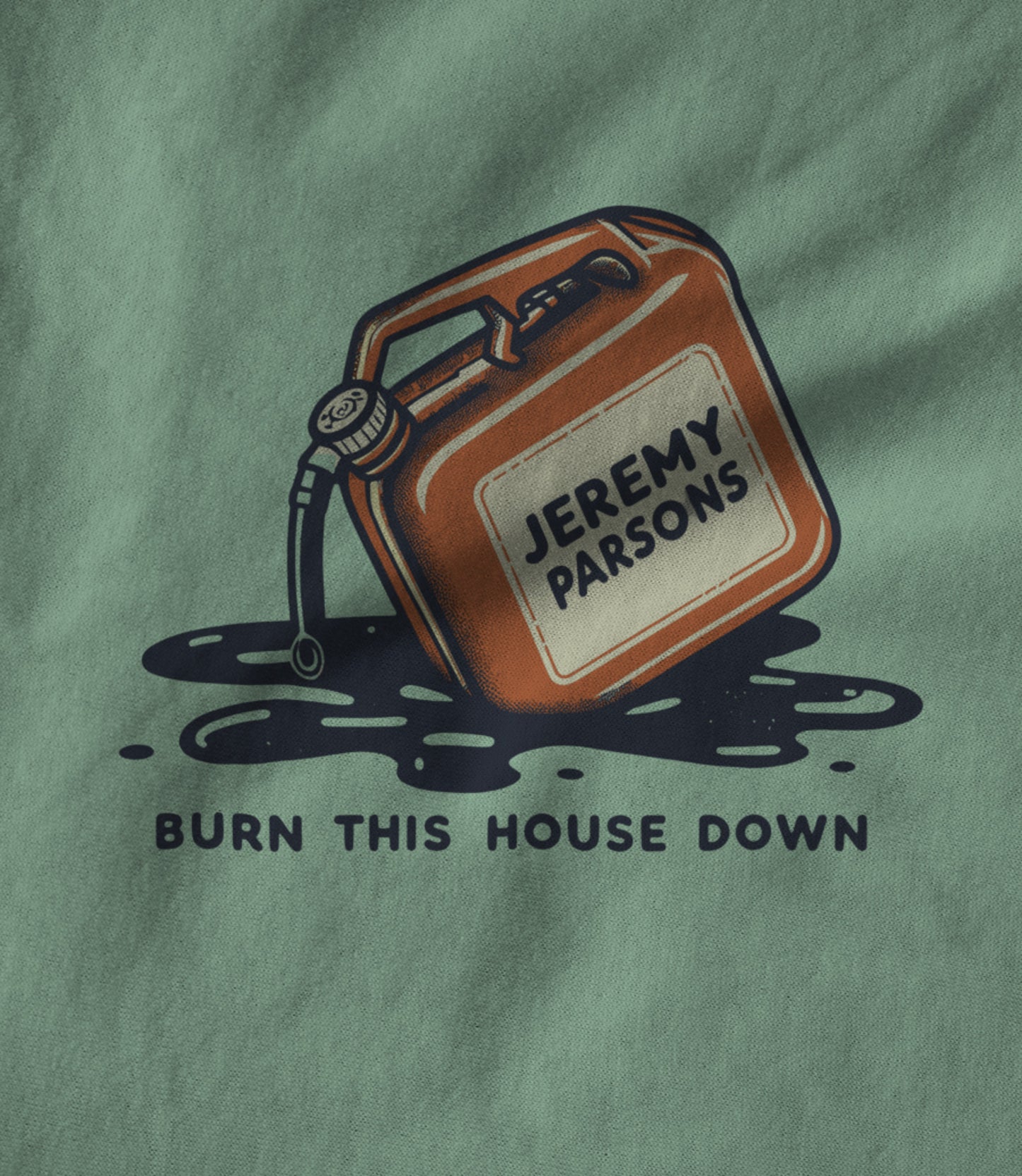 Burn This House Down - Mint Unisex T-shirt
