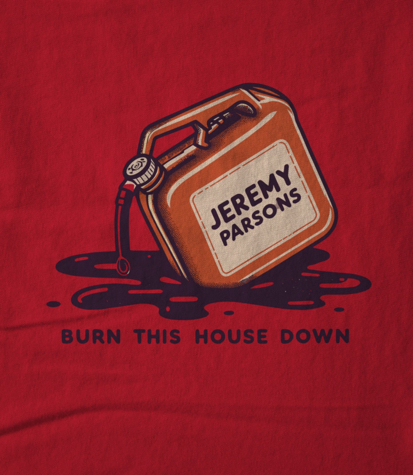 Burn This House Down - Red Hoodie