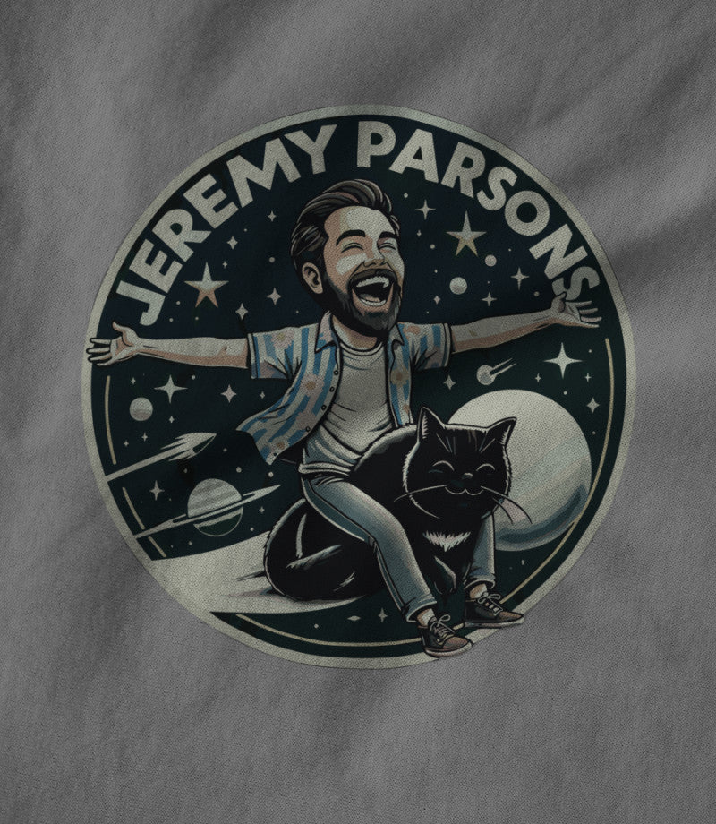 Jeremy Parsons Space Cat Haircut 2026 (Heather Grey)