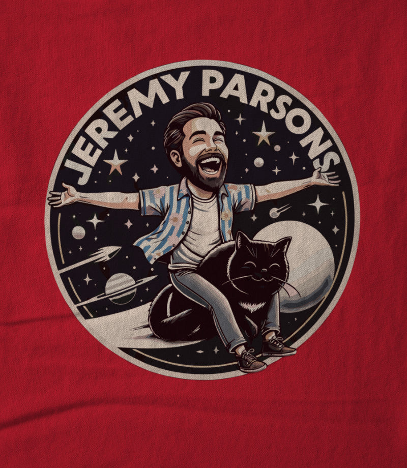 Jeremy Parsons Space Cat Haircut 2026 (Red)