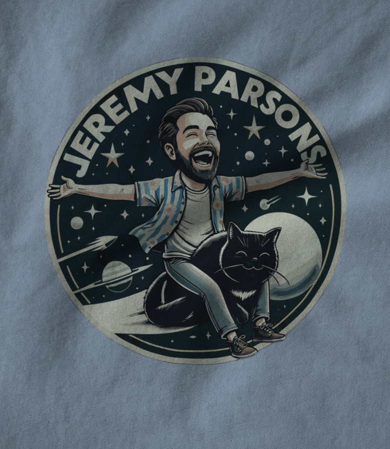 Jeremy Parsons Space Cat Haircut 2026 (Baby Blue)