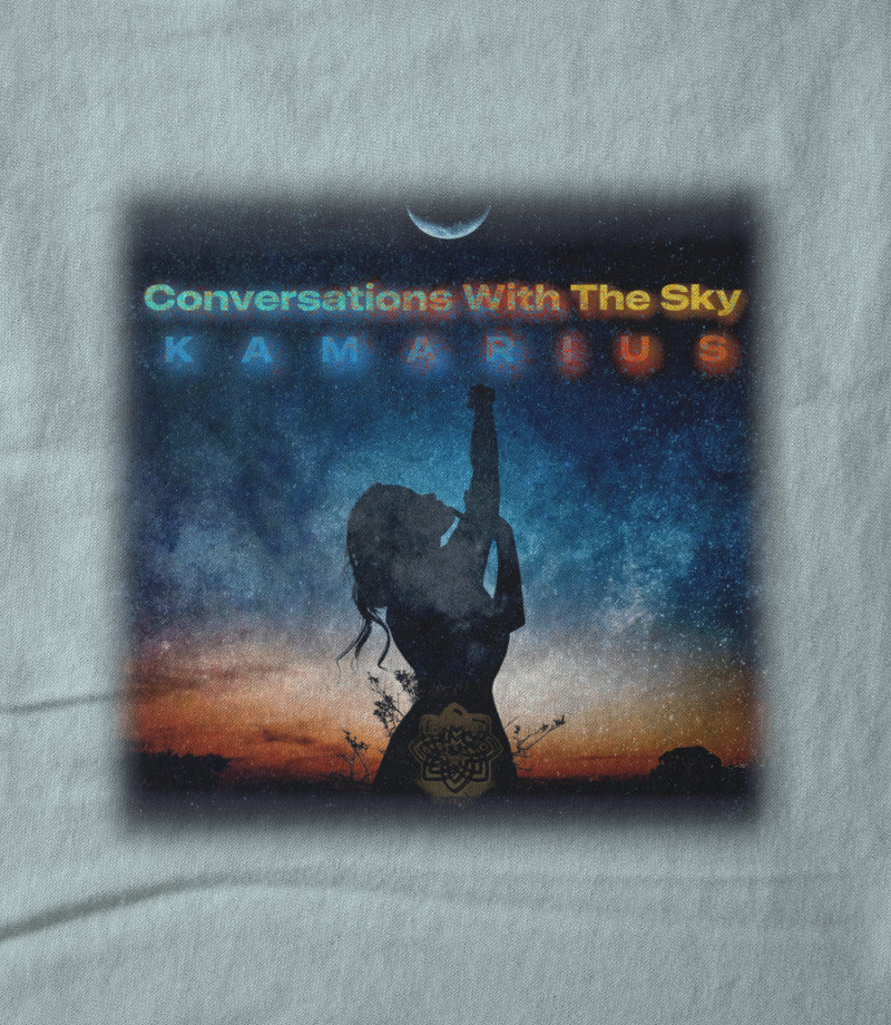 Conversations With The Sky by KaMarius Heather Prism Ice Blue