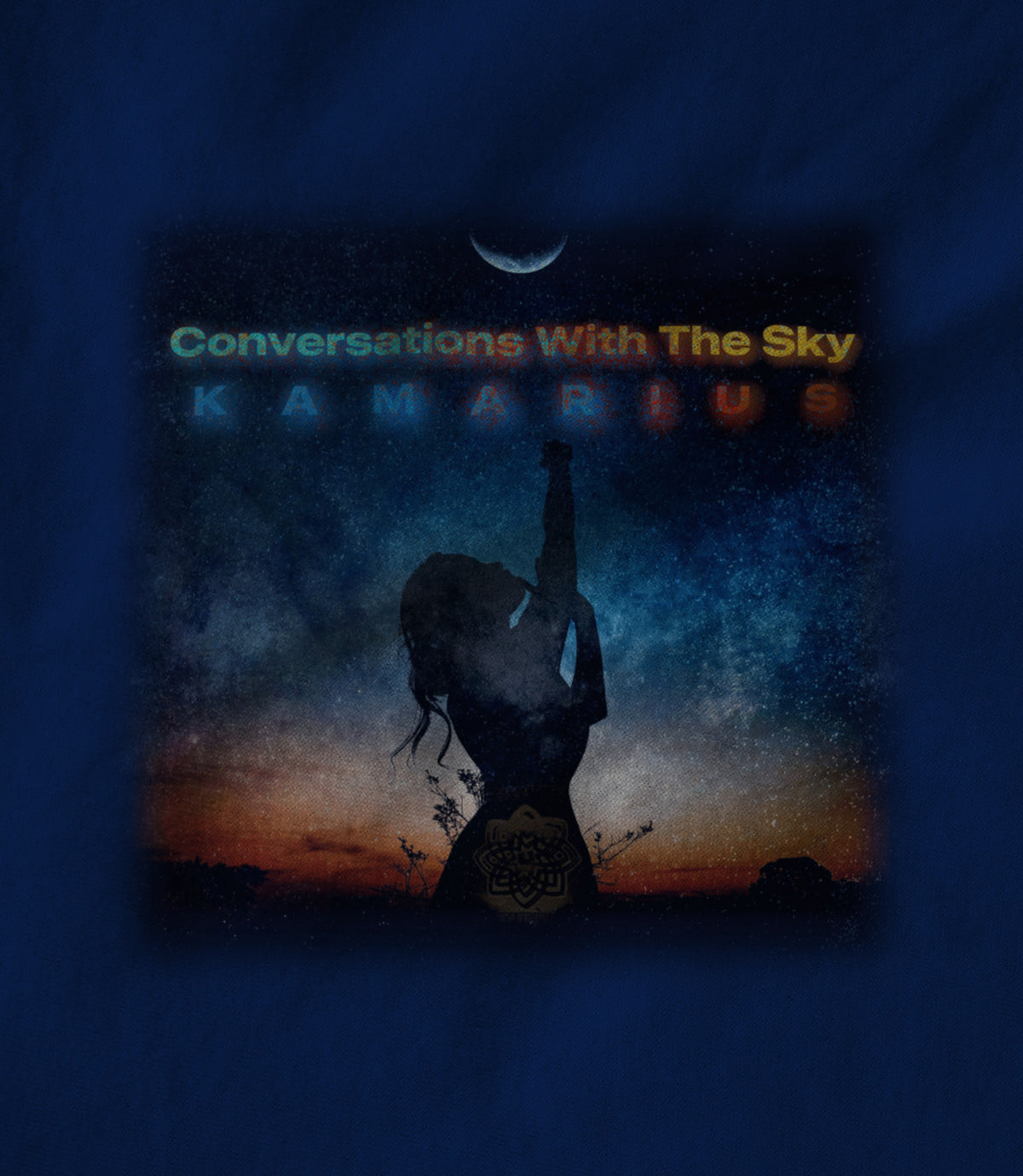 Conversations With The Sky by KaMarius Royal Unisex T-shirt
