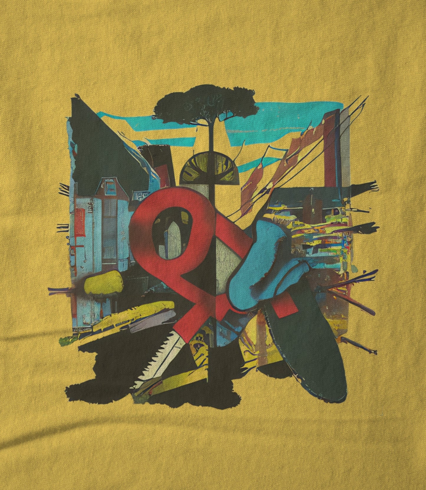 THROW MYSELF INTO THE BAY Unisex T-shirt