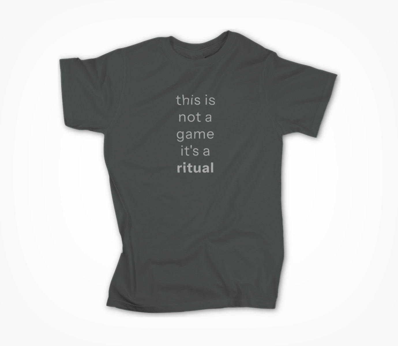 ritual (gray) Unisex T-shirt