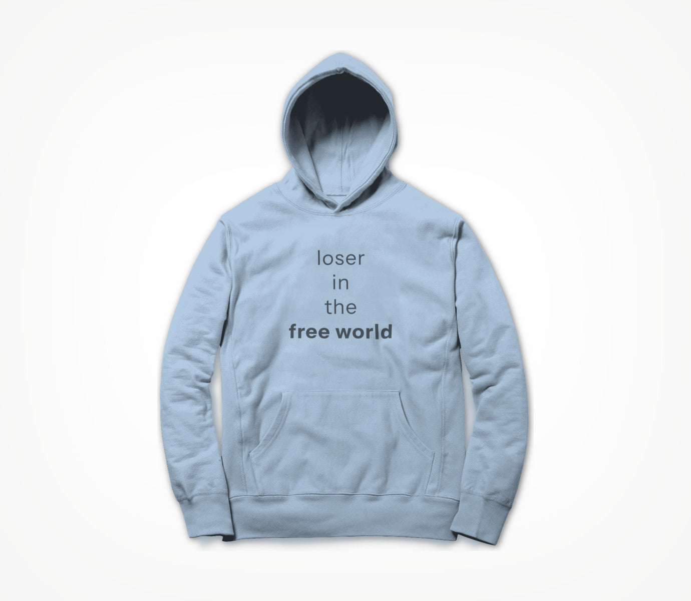 loser (blue) Hoodie
