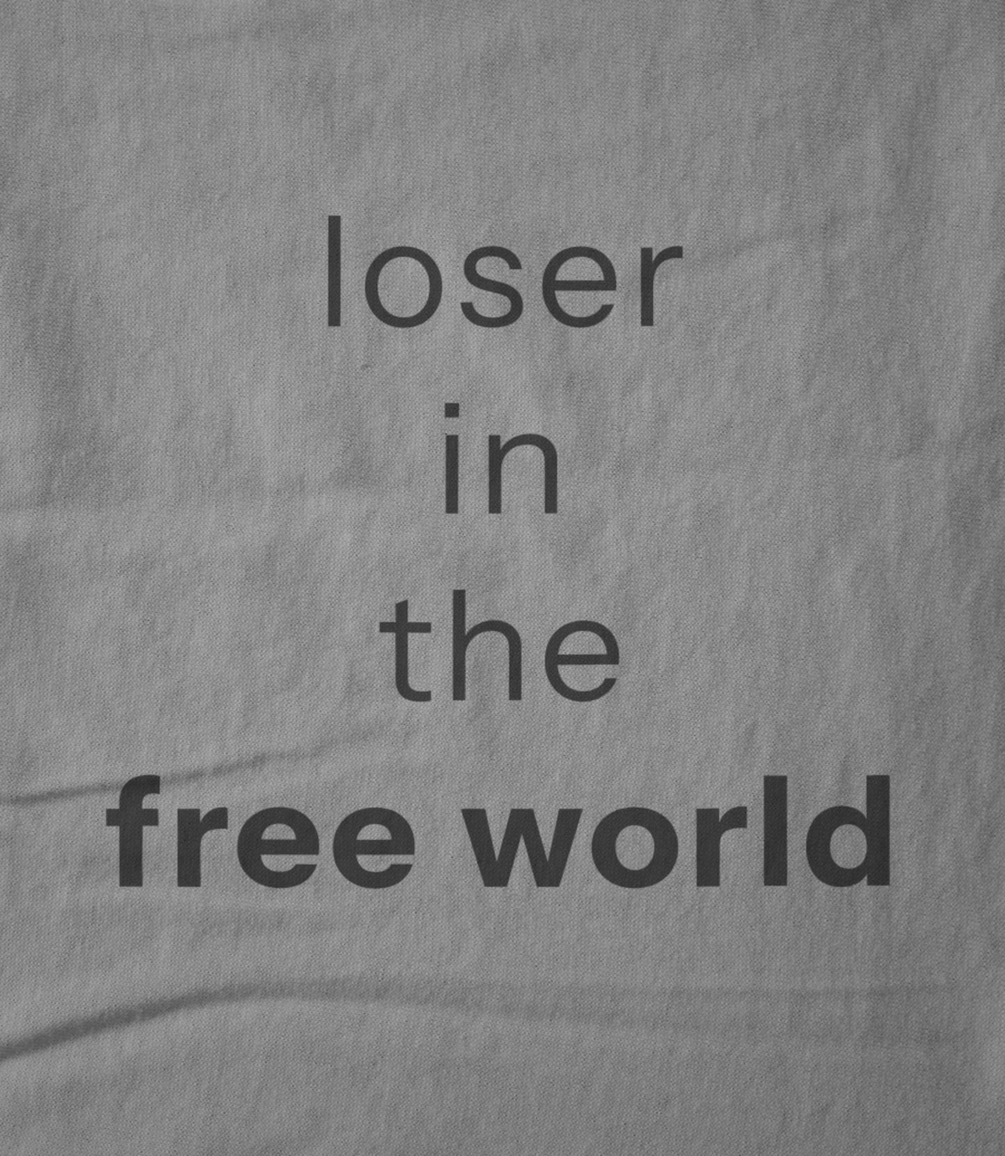 loser (gray) Unisex T-shirt