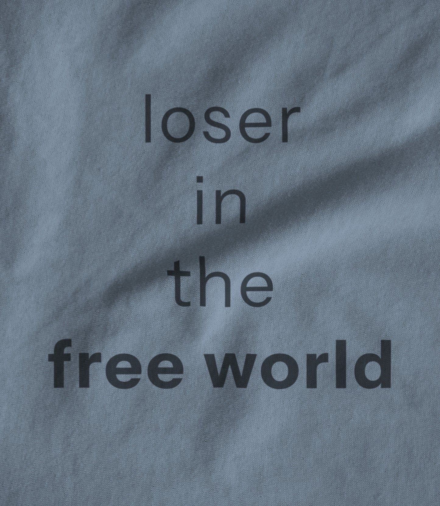 loser (blue) Unisex T-shirt