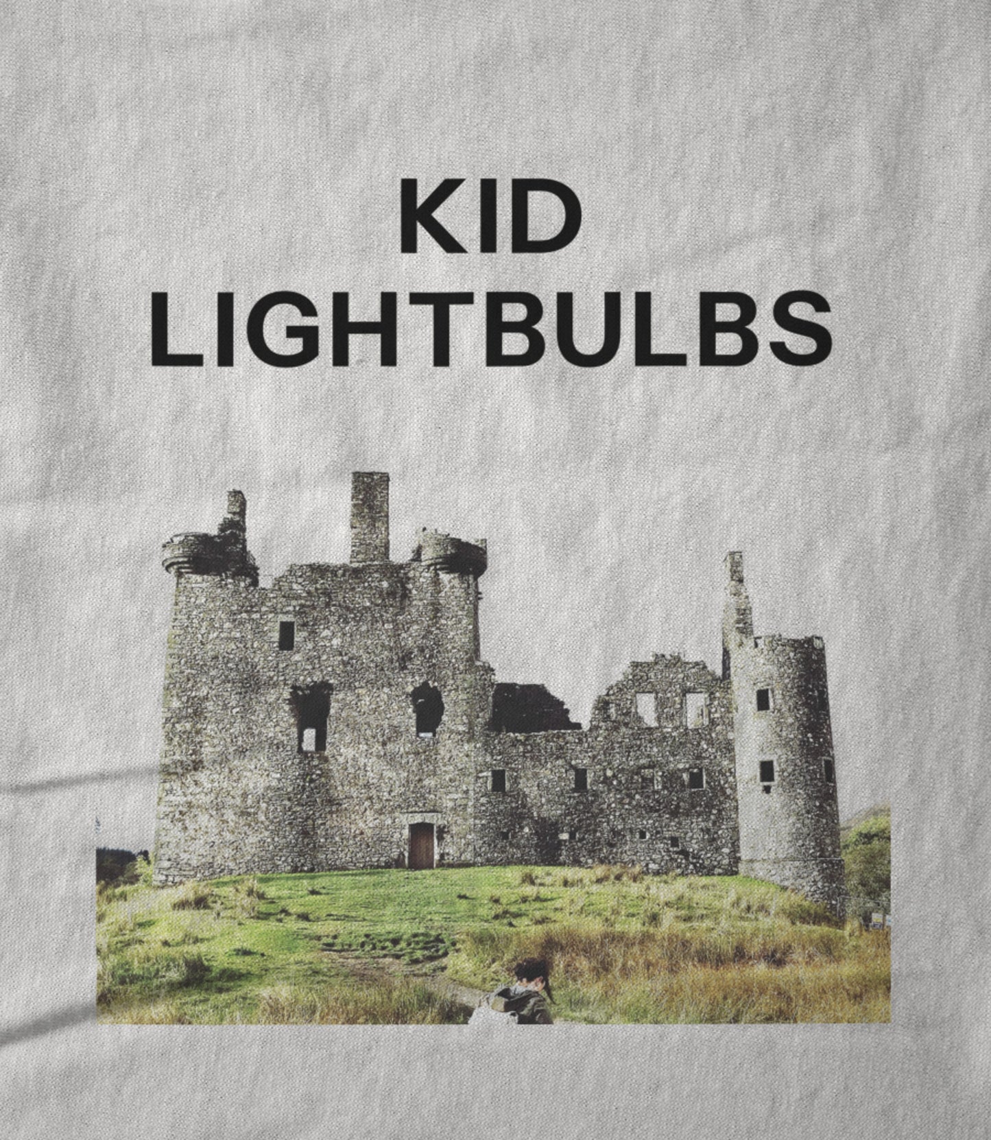 ruined castle (white) Unisex T-shirt