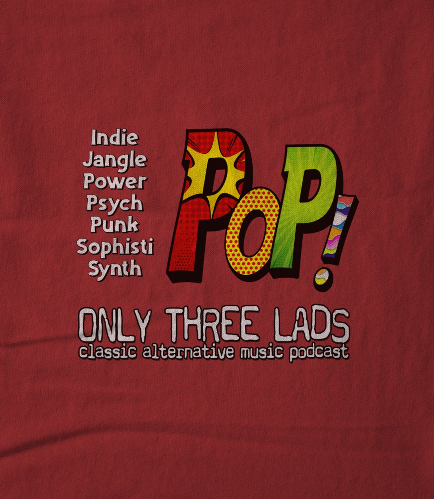 All The Pops! (Red) Unisex T-shirt