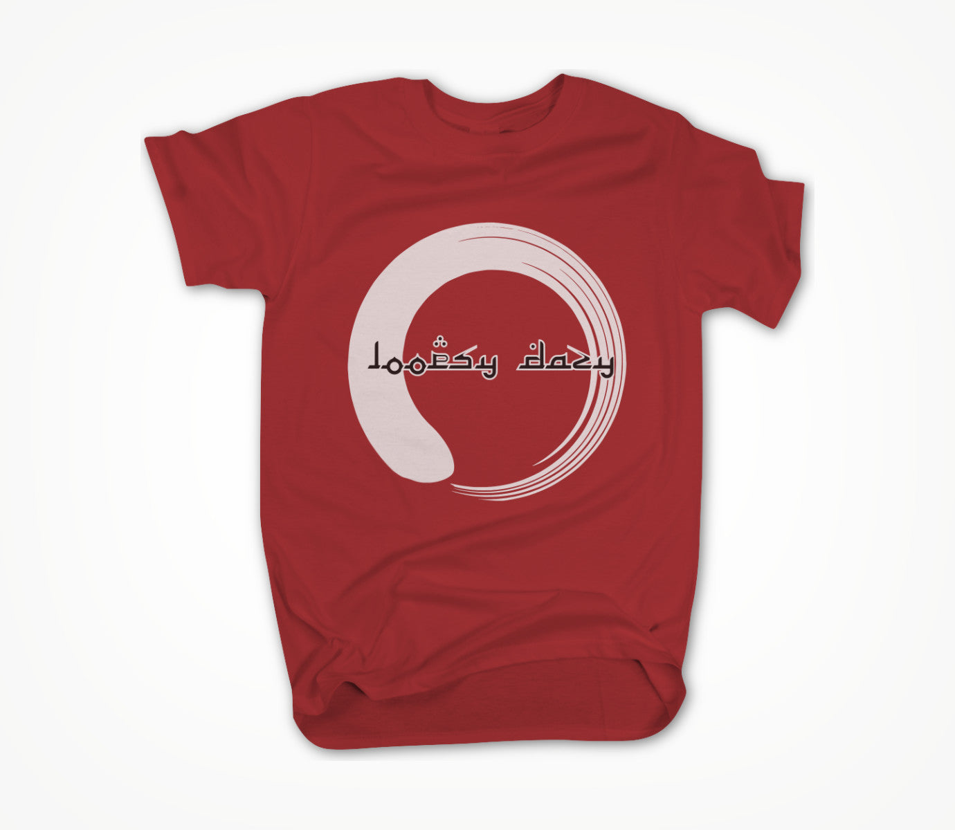 Red Zen Circle Unisex T-shirt