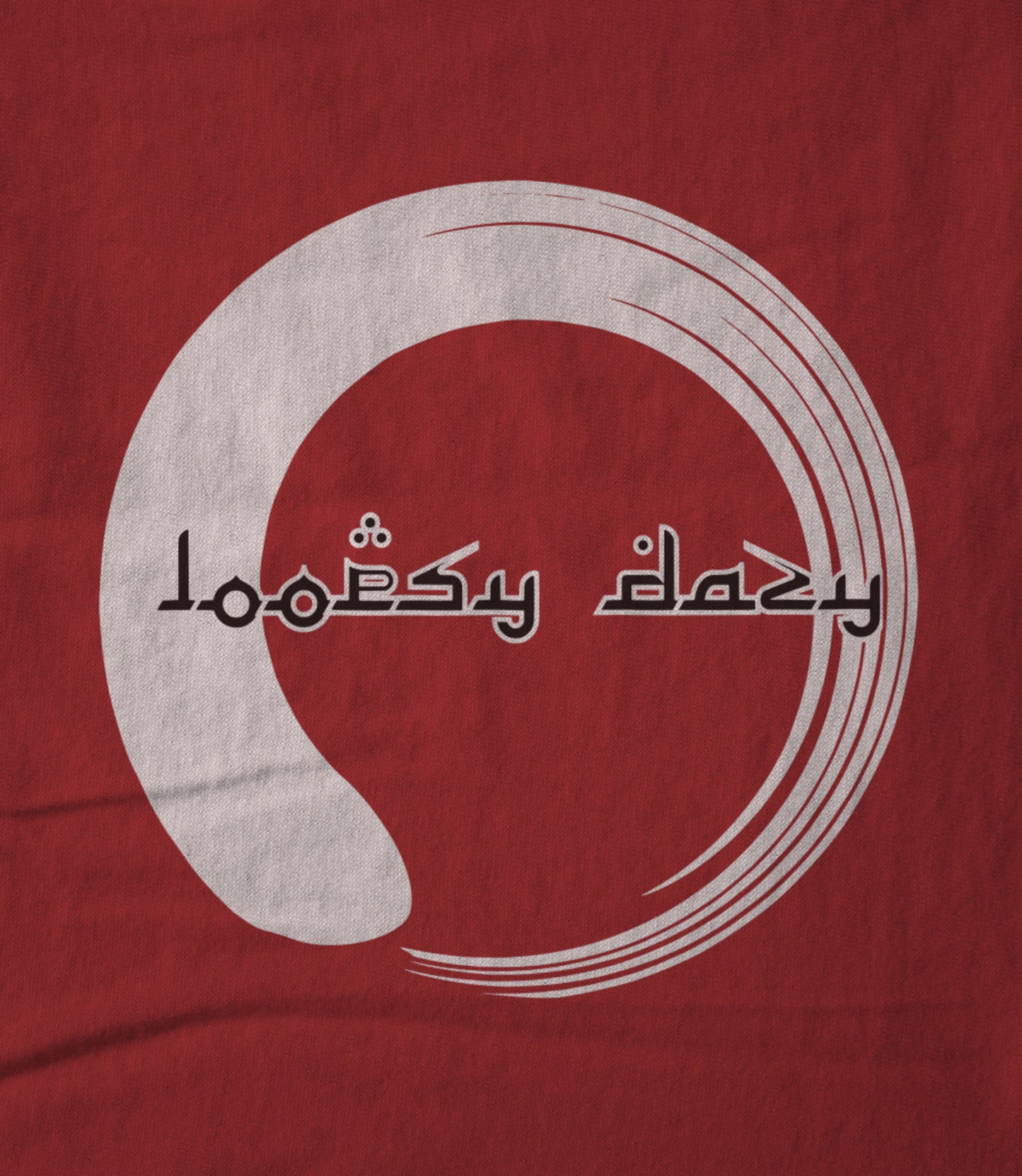 Red Zen Circle Unisex T-shirt