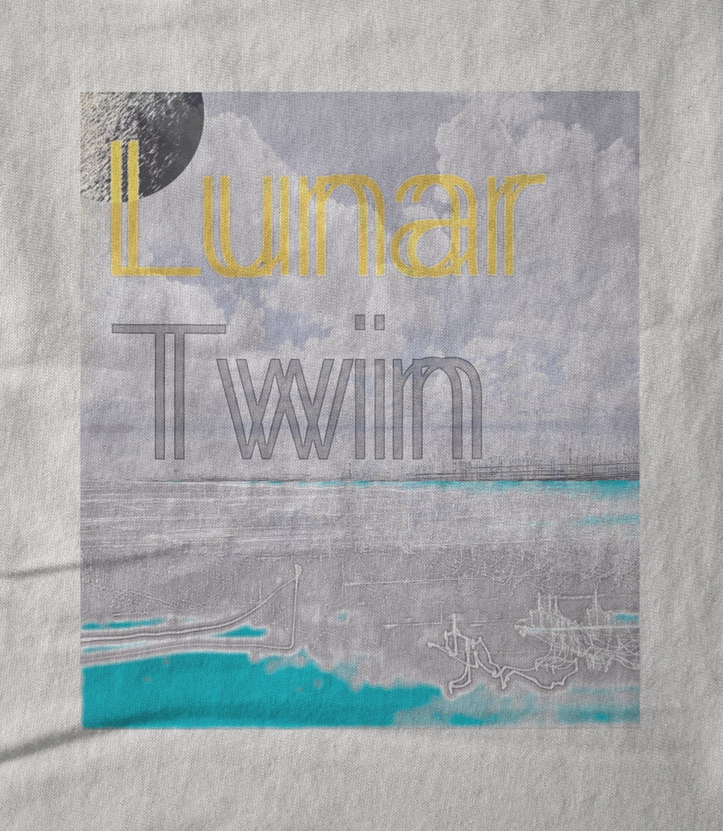 lunar twin white Women's T-shirt
