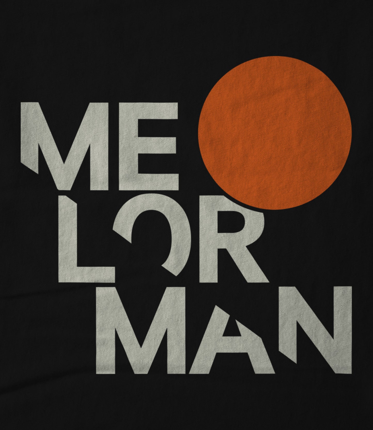 Melorman Sunny Black Unisex T-shirt