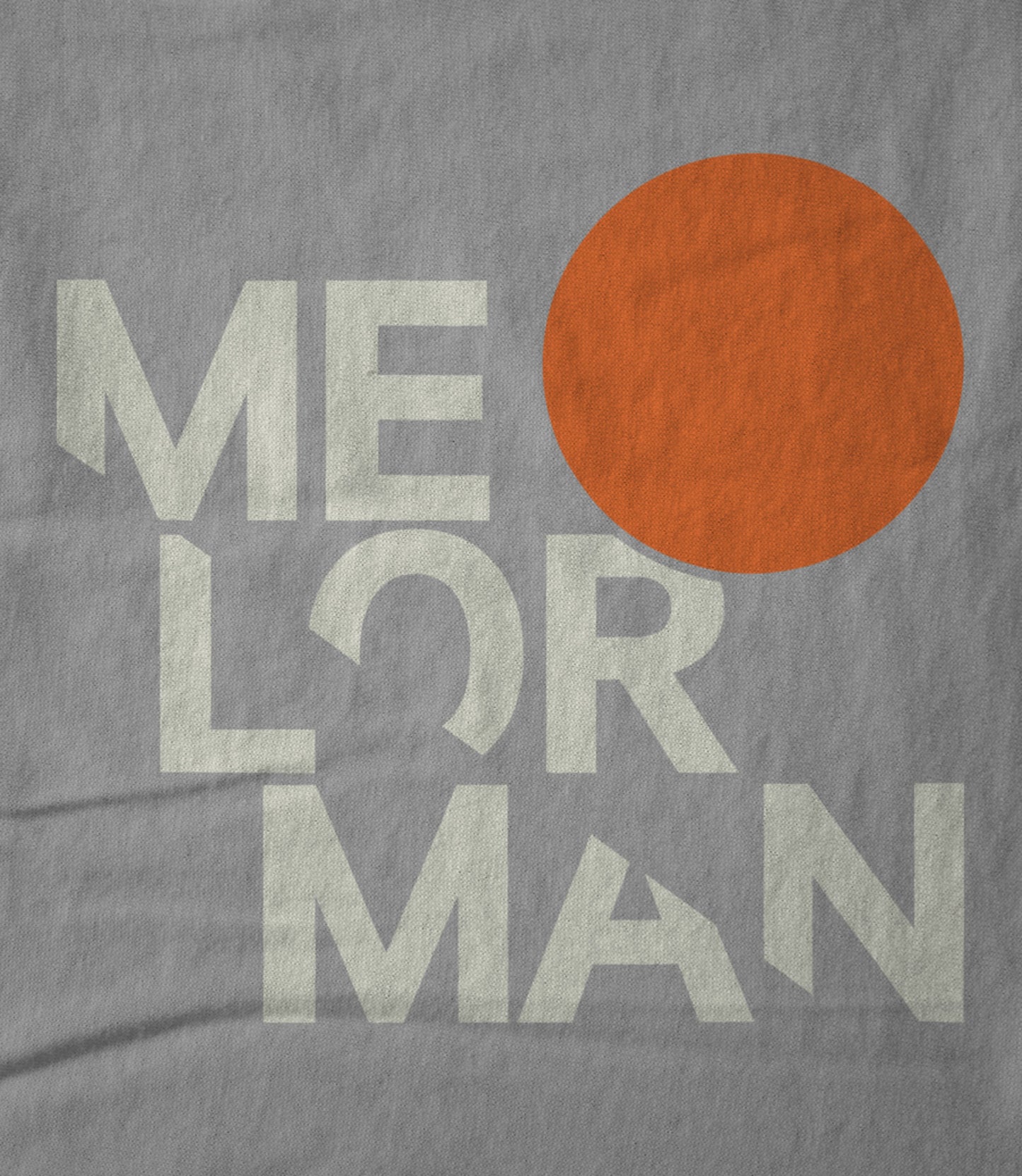 Melorman Sun Creamy On Grey Unisex T-shirt