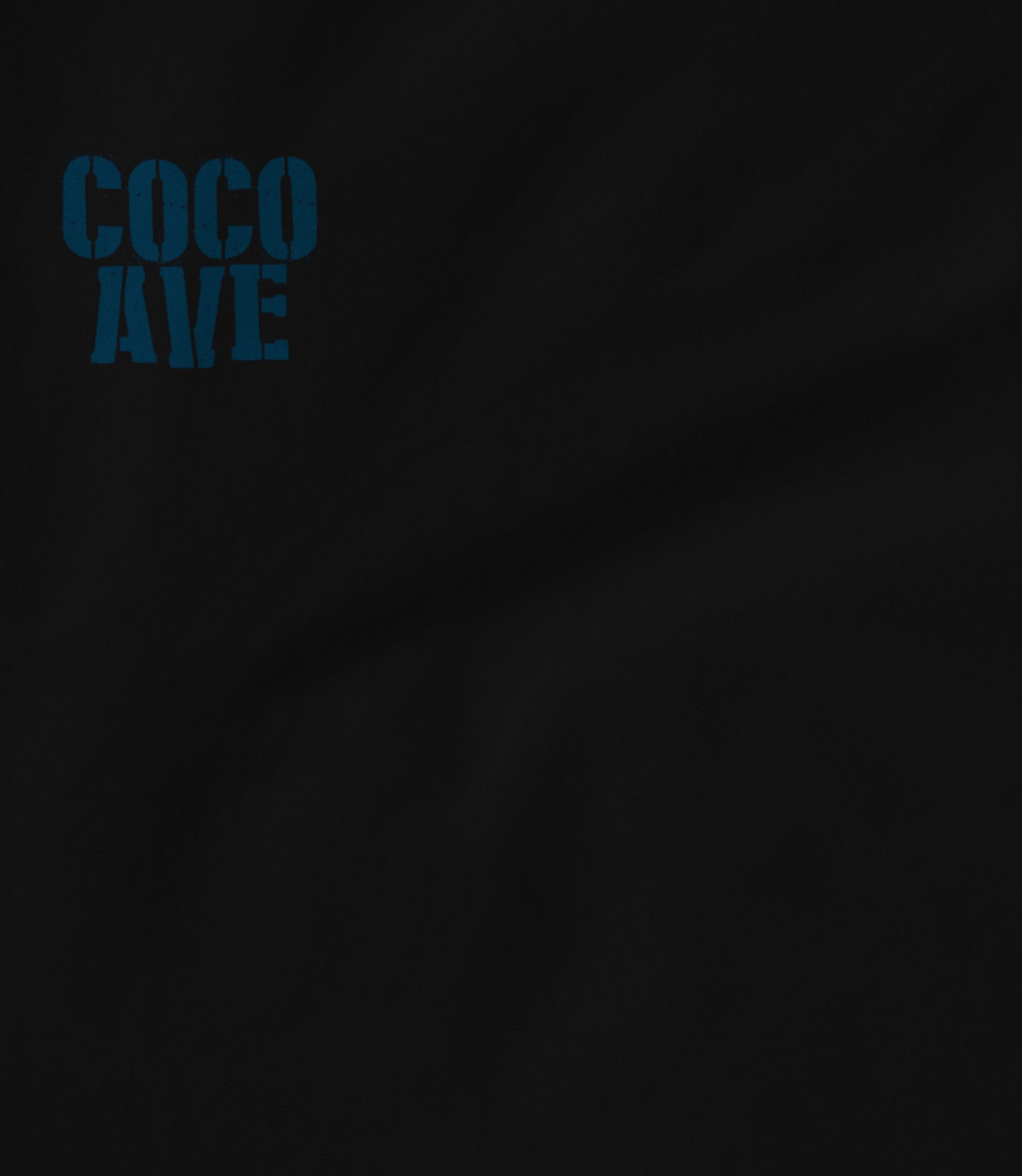 Coco Avenue (Blue Logo) Unisex T-shirt