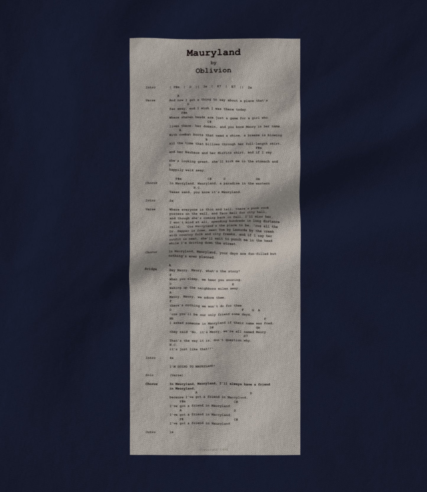 Mauryland Unisex T-shirt