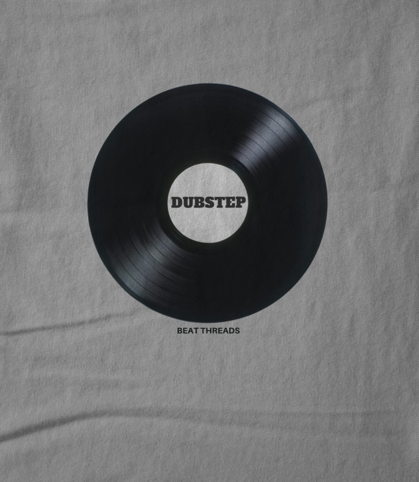 RECORD - DUBSTEP - GREY Unisex T-shirt