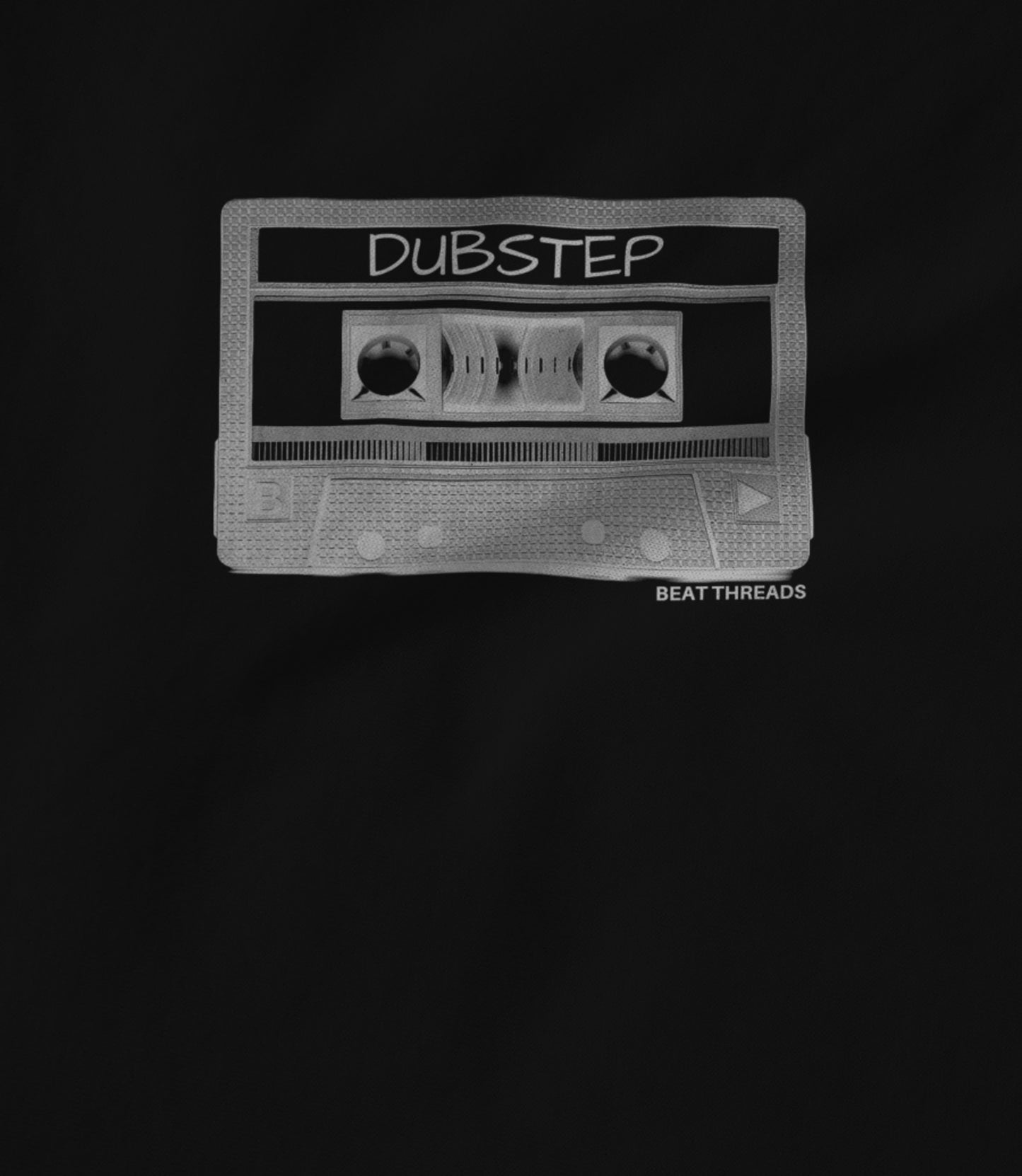 Old School Mix Tape - DUBSTEP- Black Hoodie