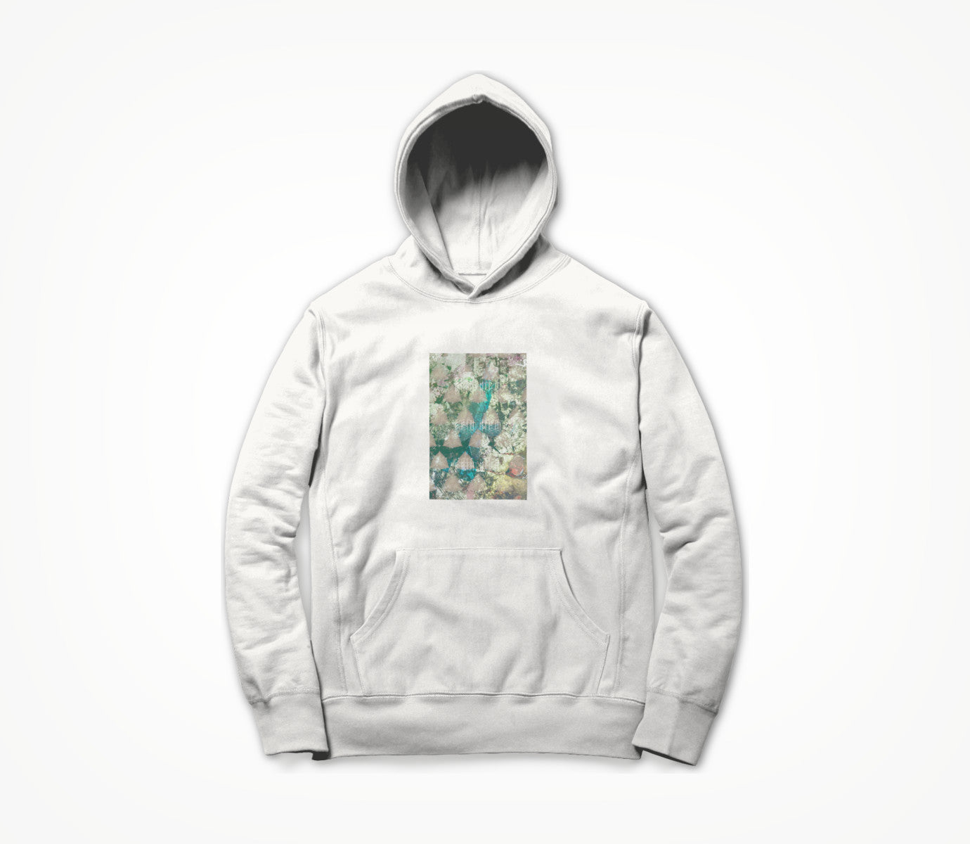 PYRA-TEAL-WHITE- Hoodie