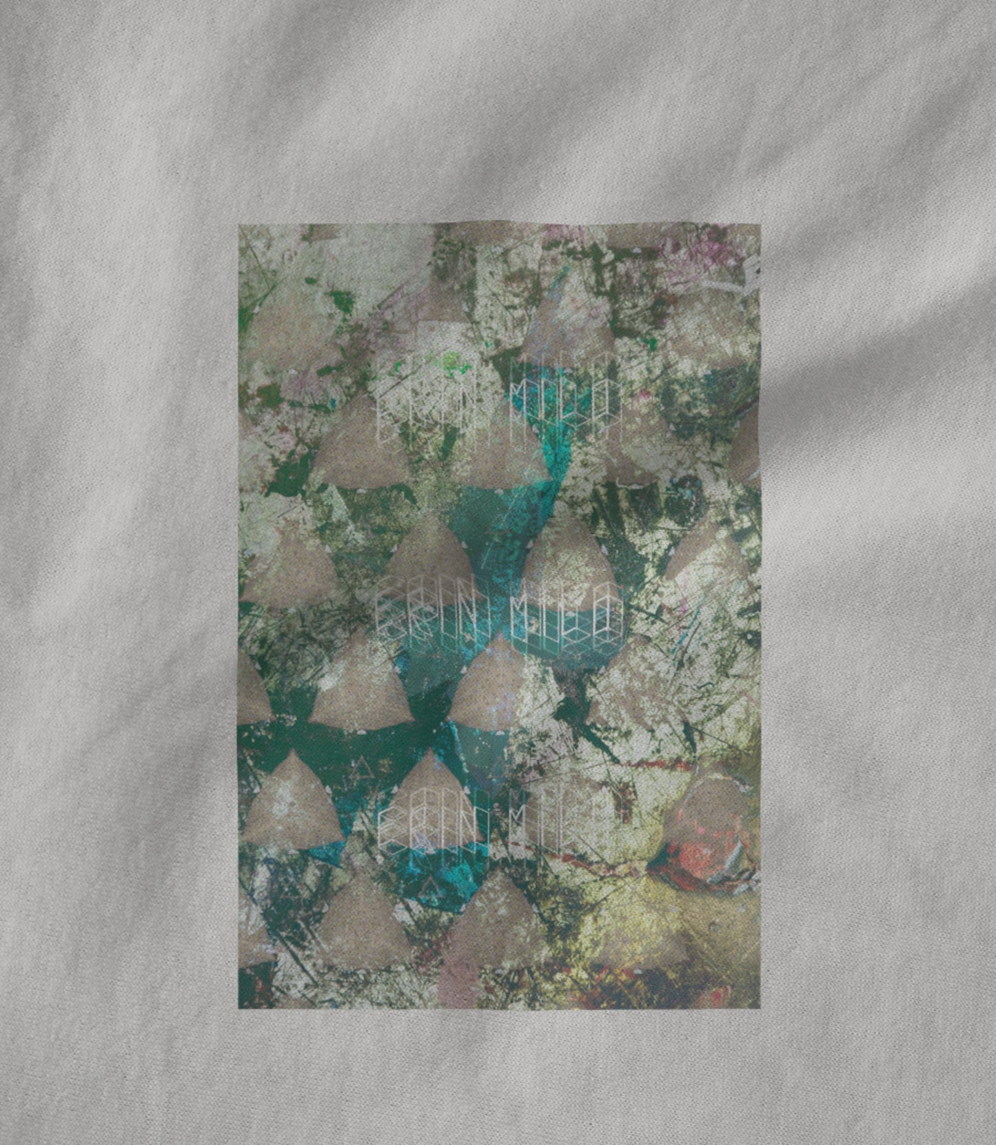 PYRA-TEAL-WHITE- Unisex T-shirt