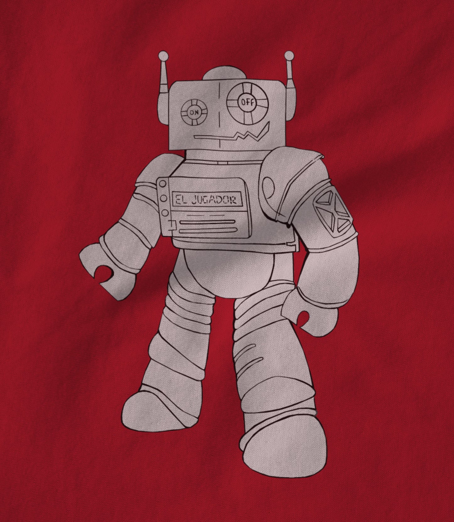 El Jugador - Robot Hoodie