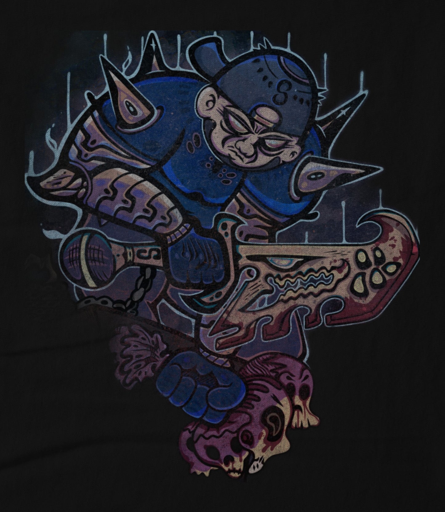 Blade of the Skull Ripper Unisex T-shirt