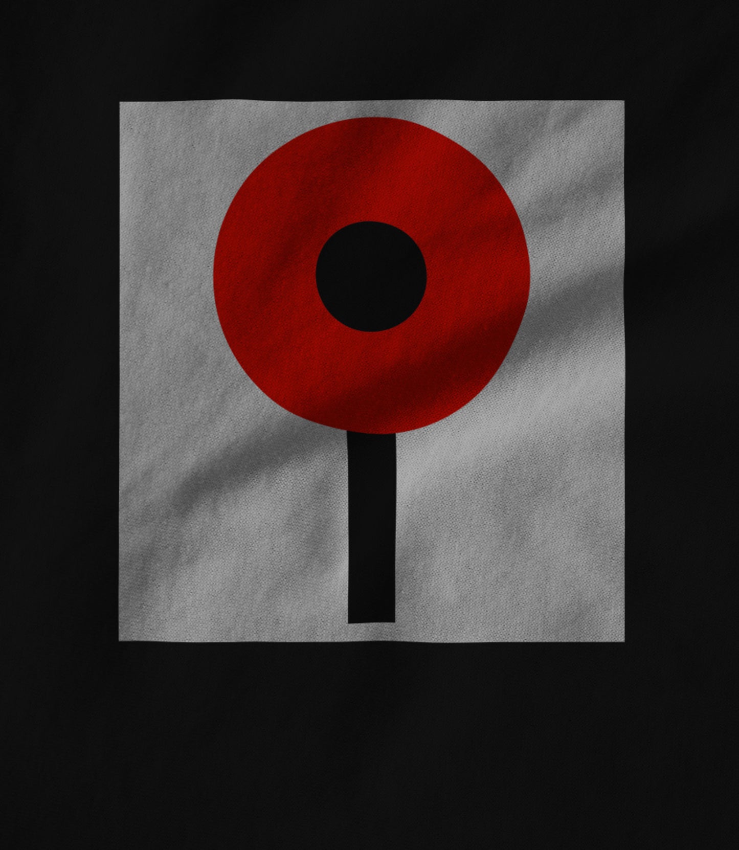 Tall Poppy Syndrome roundel graphic Unisex T-shirt