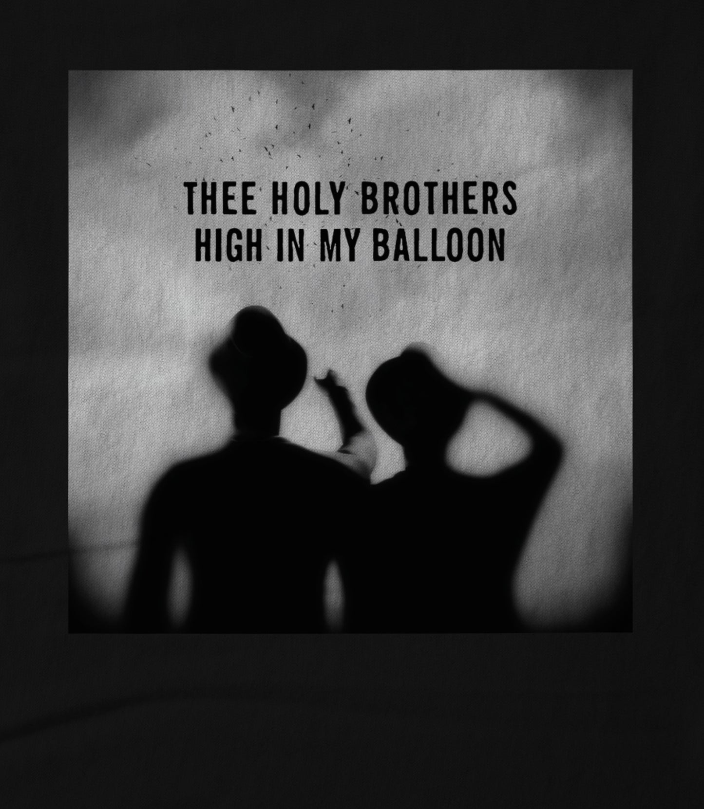 High In My Balloon black Unisex T-shirt