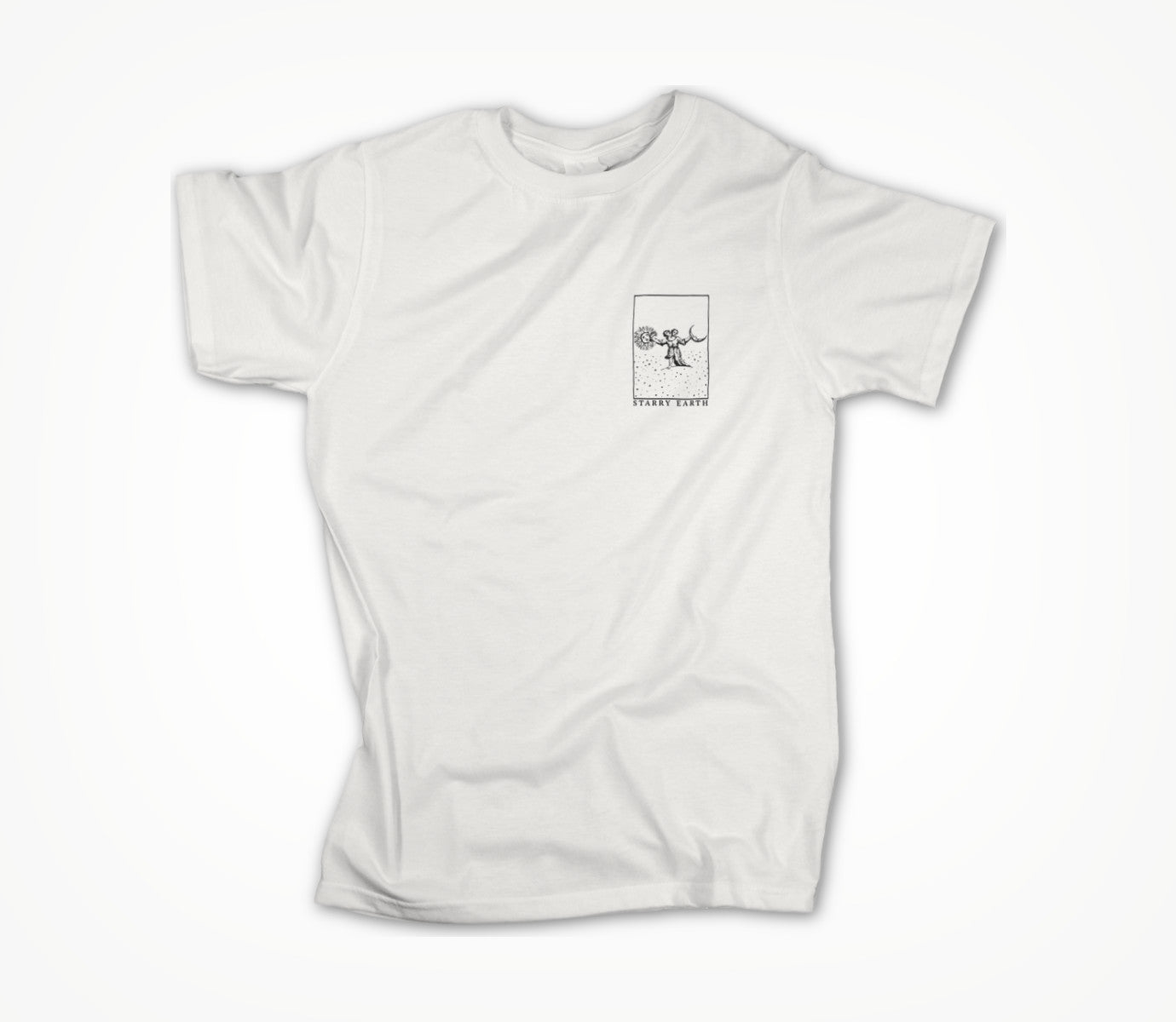 Twin 'Pocket' (White) Unisex T-shirt