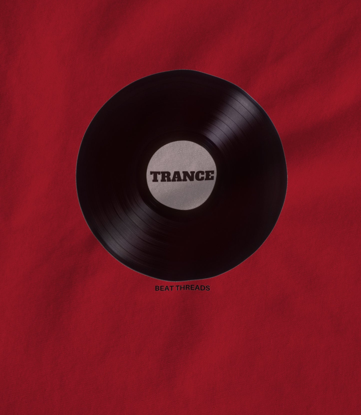 RECORD - TRANCE - RED Unisex T-shirt