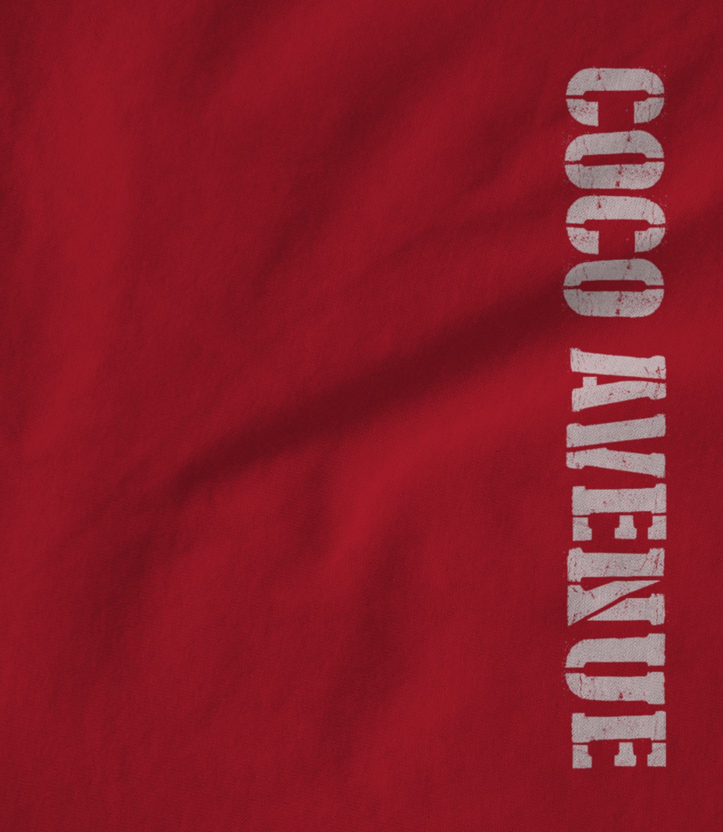 Coco Avenue (White Side Logo) Unisex T-shirt