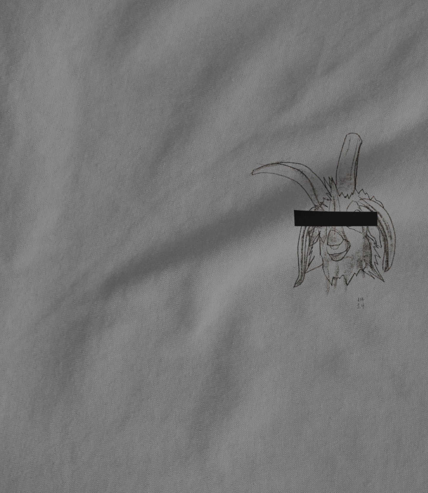 UVB-76 Small Crest Logo (Heather Grey) Unisex T-shirt