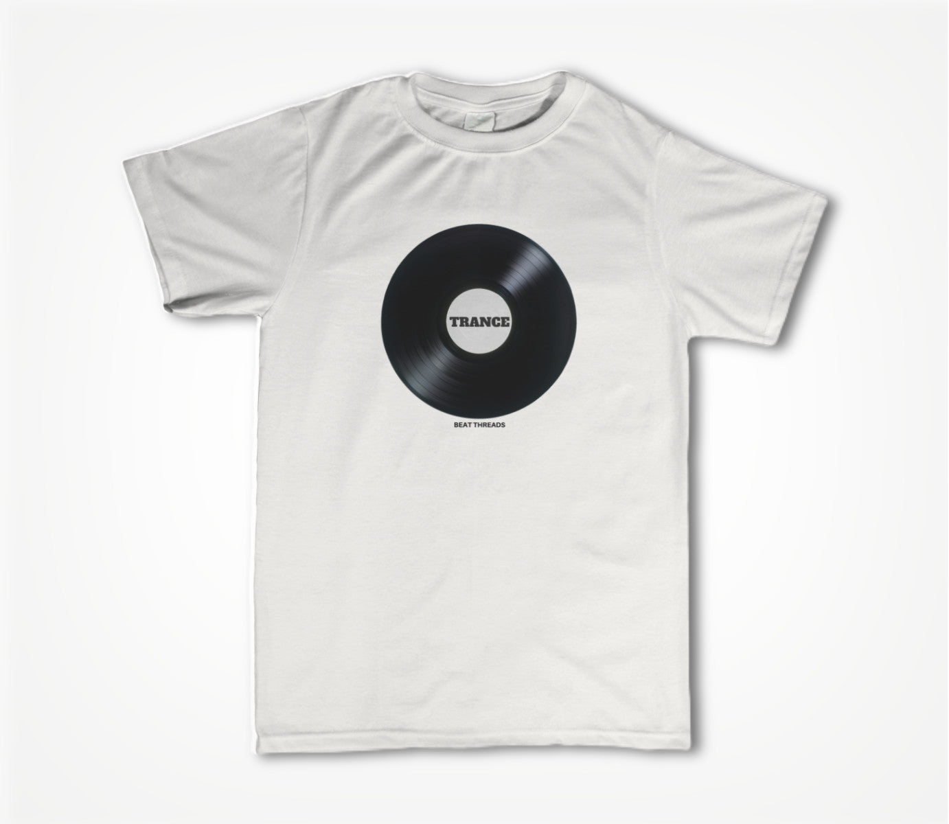 RECORD - TRANCE - WHITE Unisex T-shirt