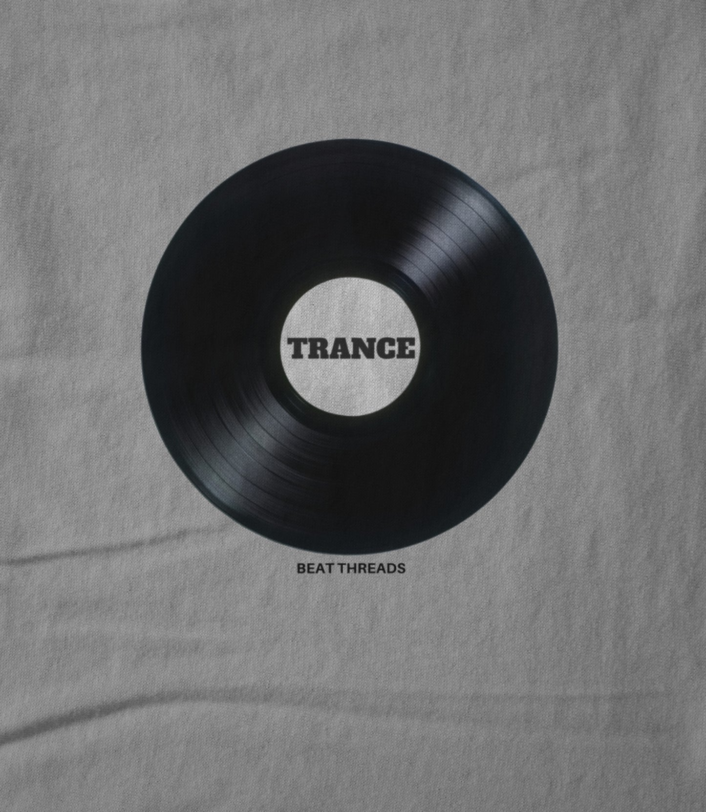 RECORD - TRANCE - GREY Hoodie