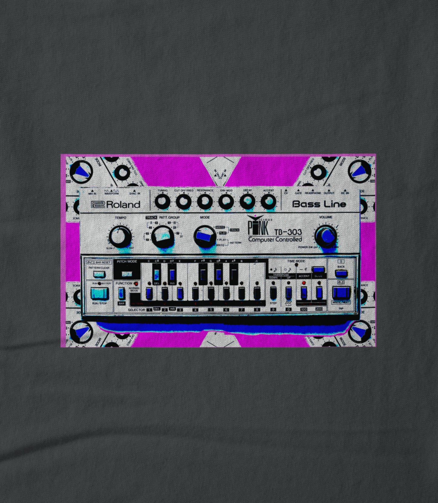 Vicious Pink TB303 Unisex T-shirt