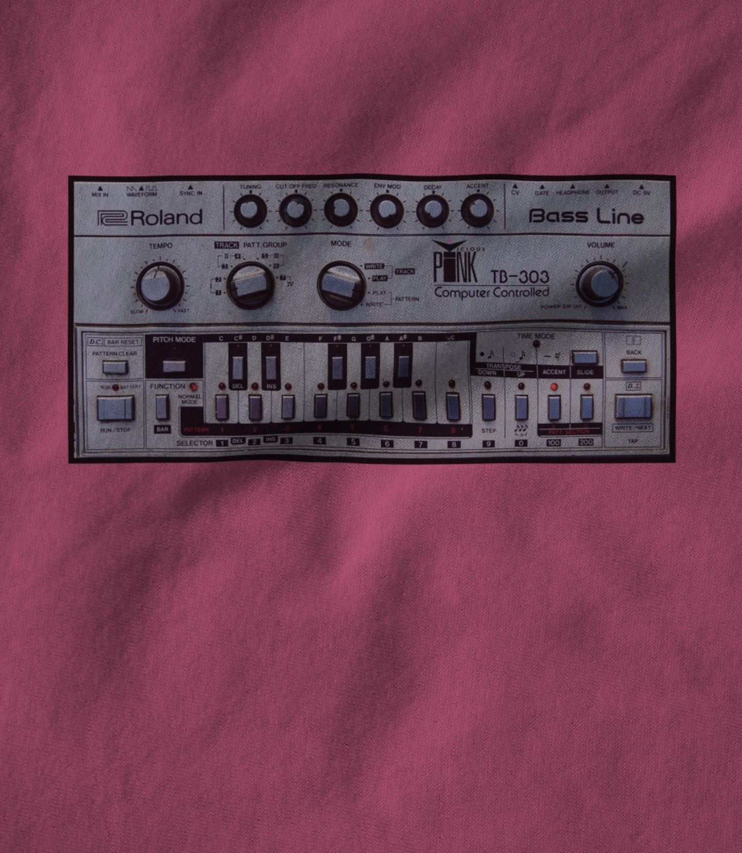 Roland Bass Line TB303 Unisex T-shirt