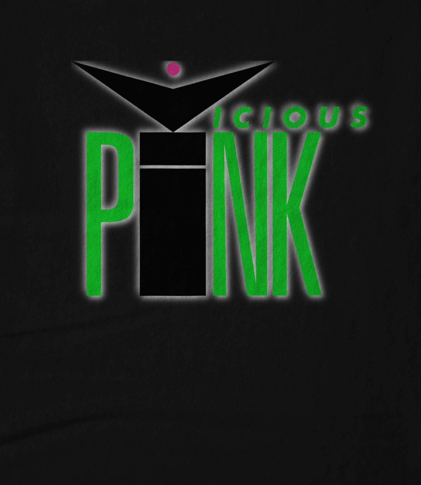 VICIOUS PINK Green Logo Unisex T-shirt