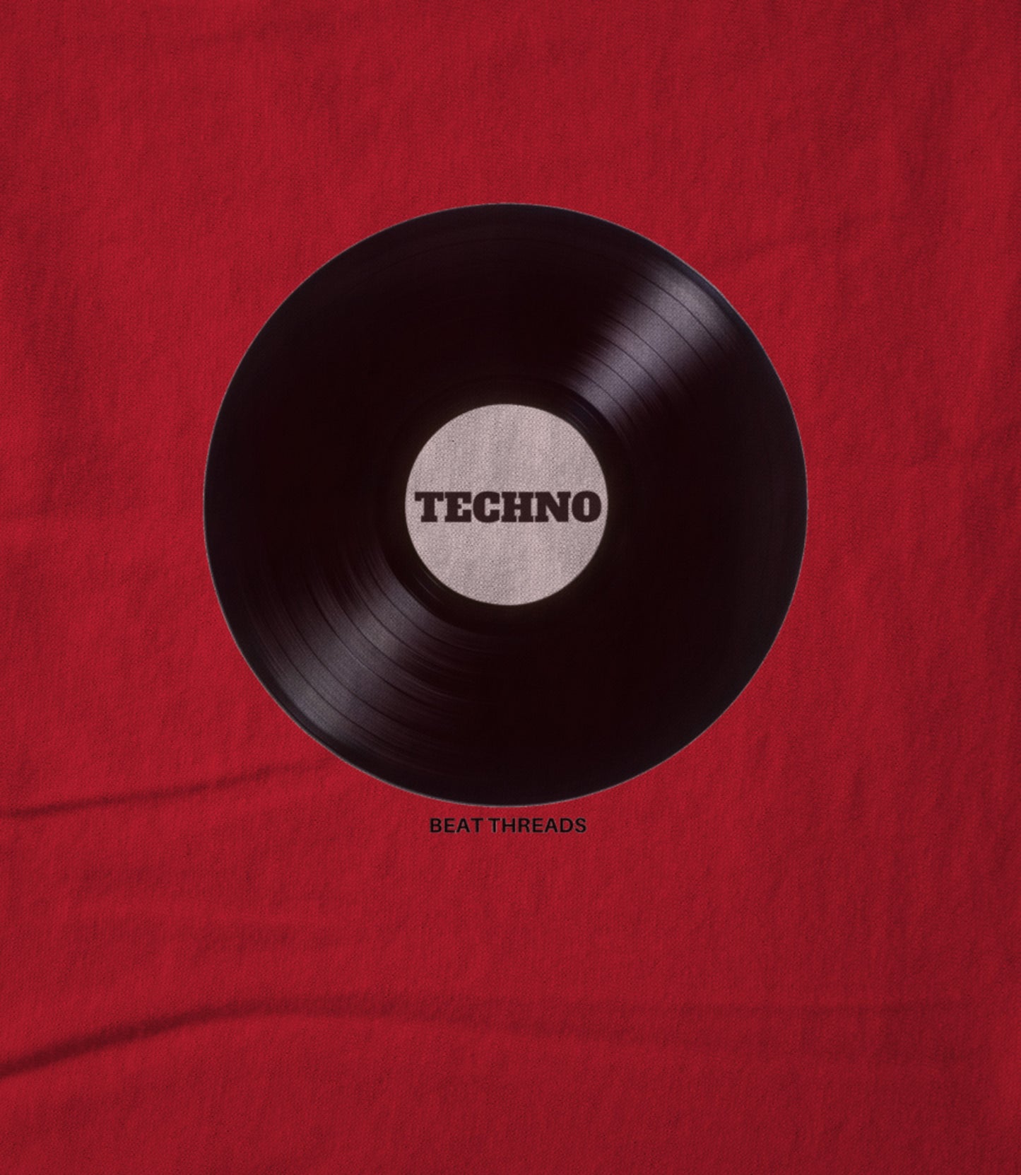 RECORD - TECHNO - RED Women's T-shirt