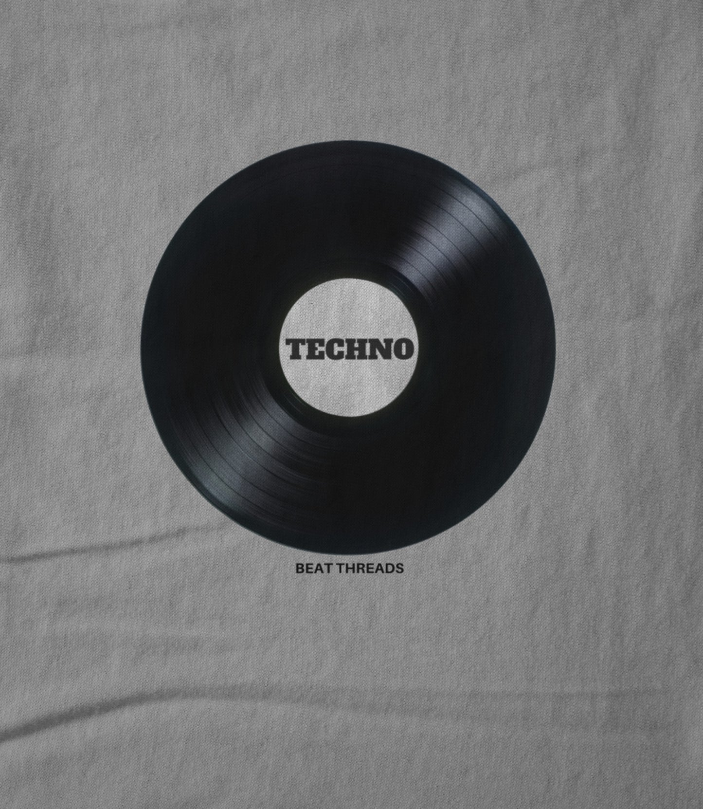 RECORD - TECHNO - GREY Hoodie
