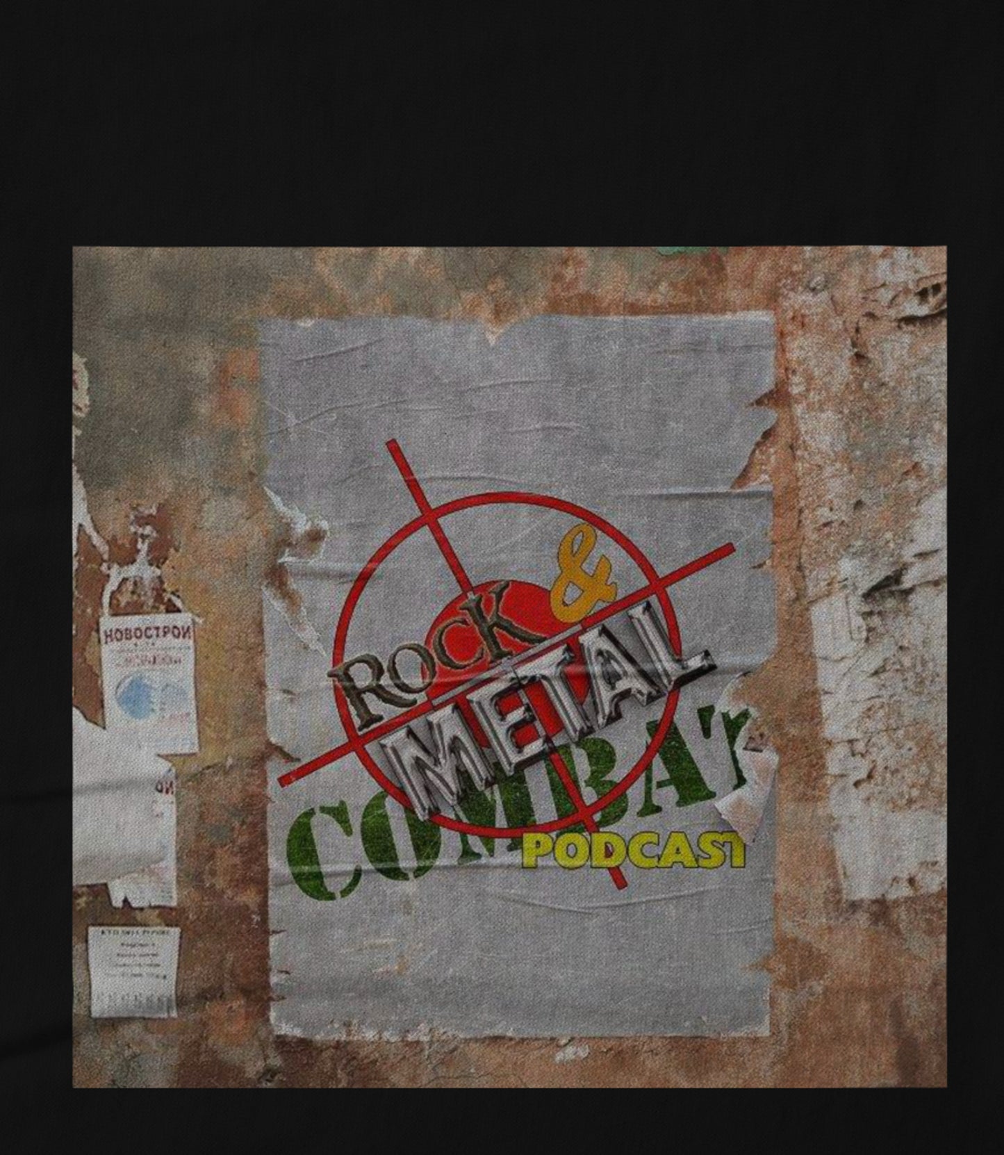 Rock & Metal Combat Podcast Unisex T-shirt