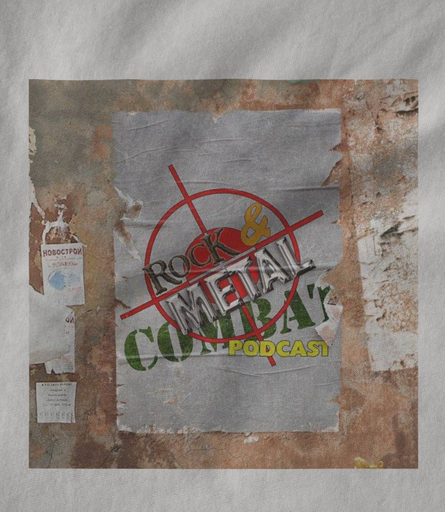 Rock & Metal Combat Podcast Unisex T-shirt