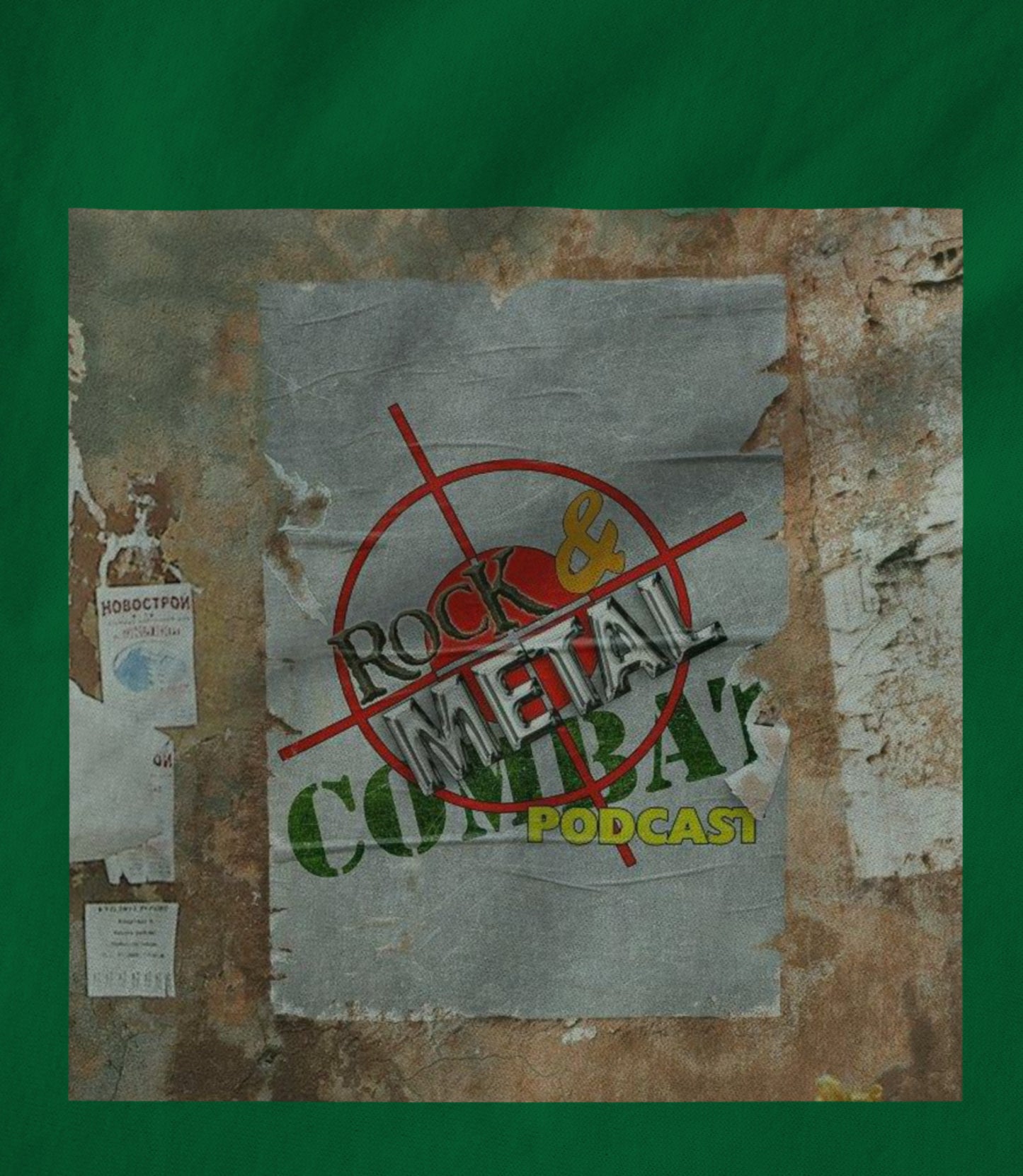 Rock & Metal Combat Podcast Unisex T-shirt