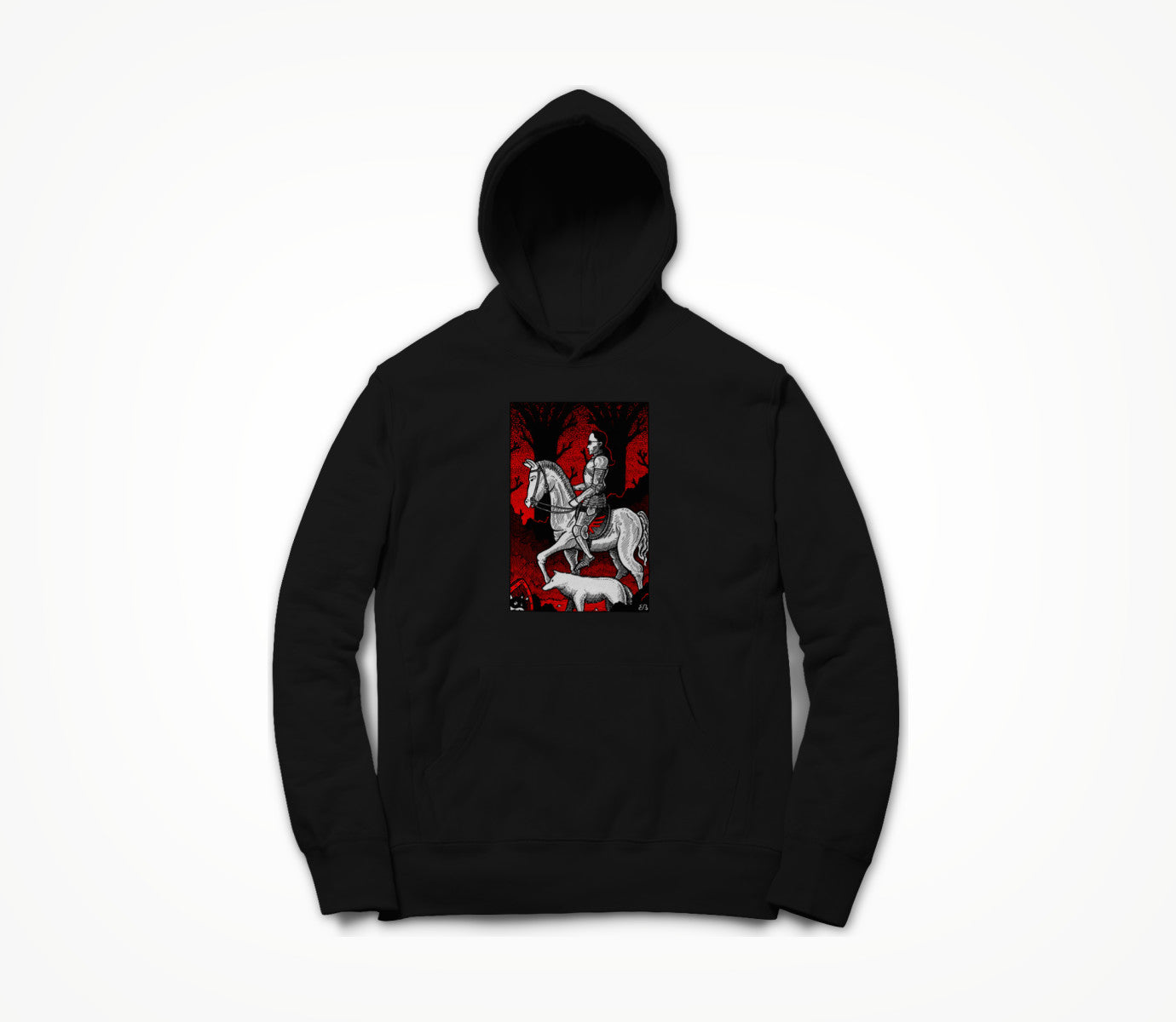 Le Chevalier au Loup Hoodie