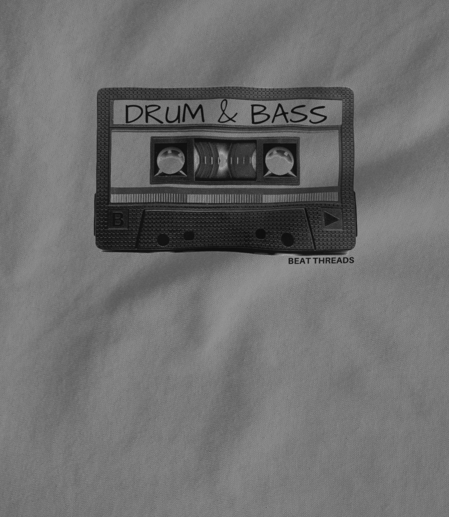 Old School Mix Tape - DRUM & BASS- GREY Unisex T-shirt