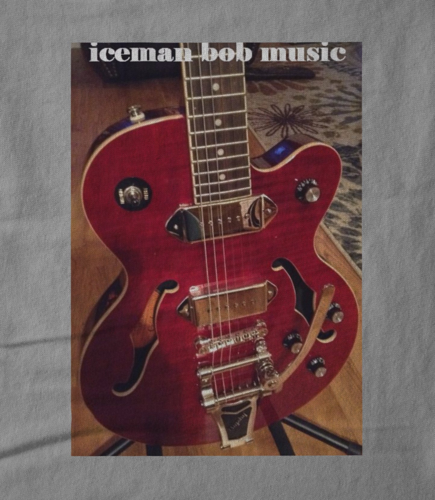 iceman bob music - guitar Unisex T-shirt