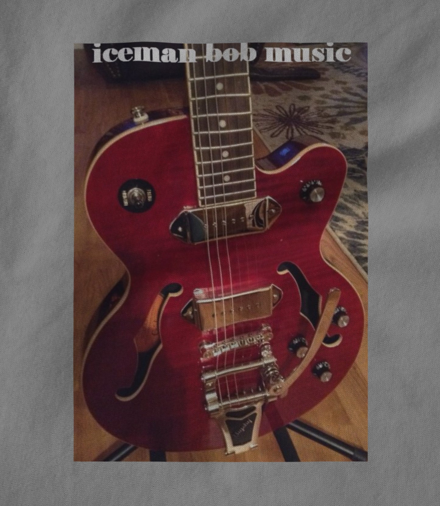 iceman bob music - guitar Hoodie