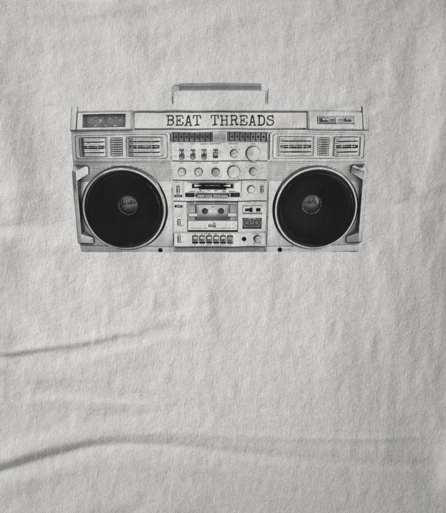 Old School Boombox - WHITE Hoodie