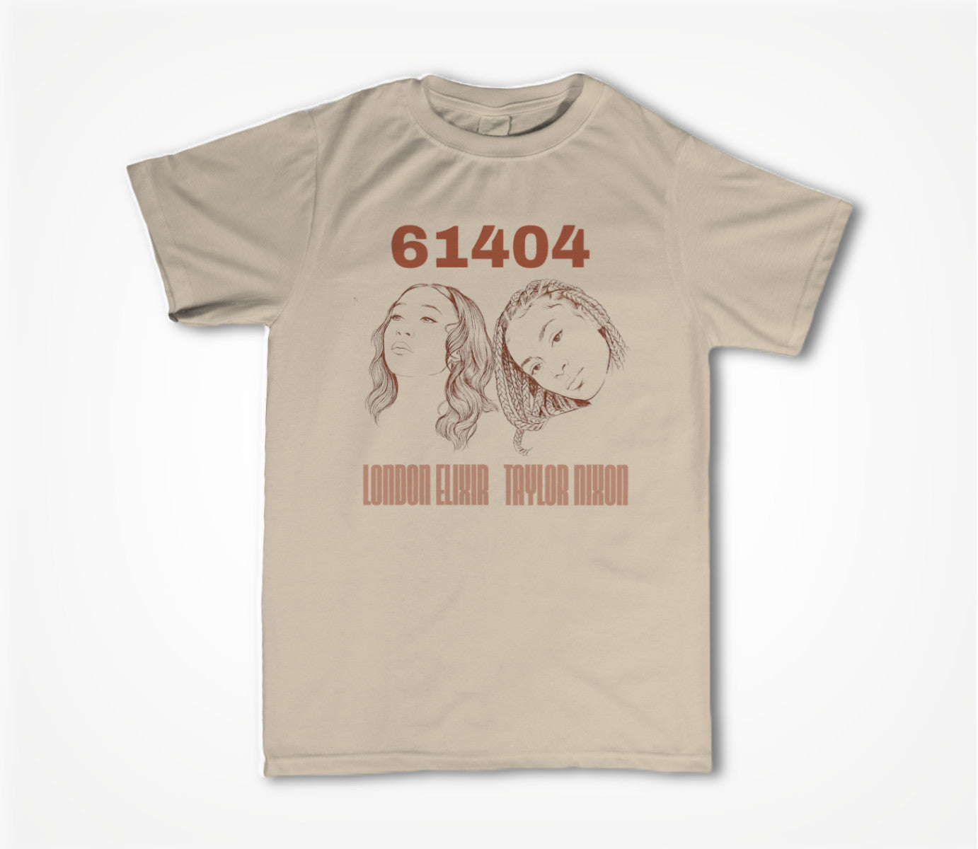 61404 - Creme Unisex T-shirt