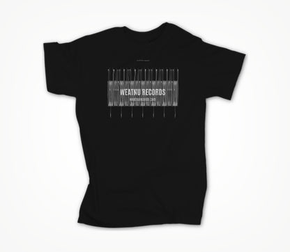 WEATNU Records (Black concept) Unisex T-shirt